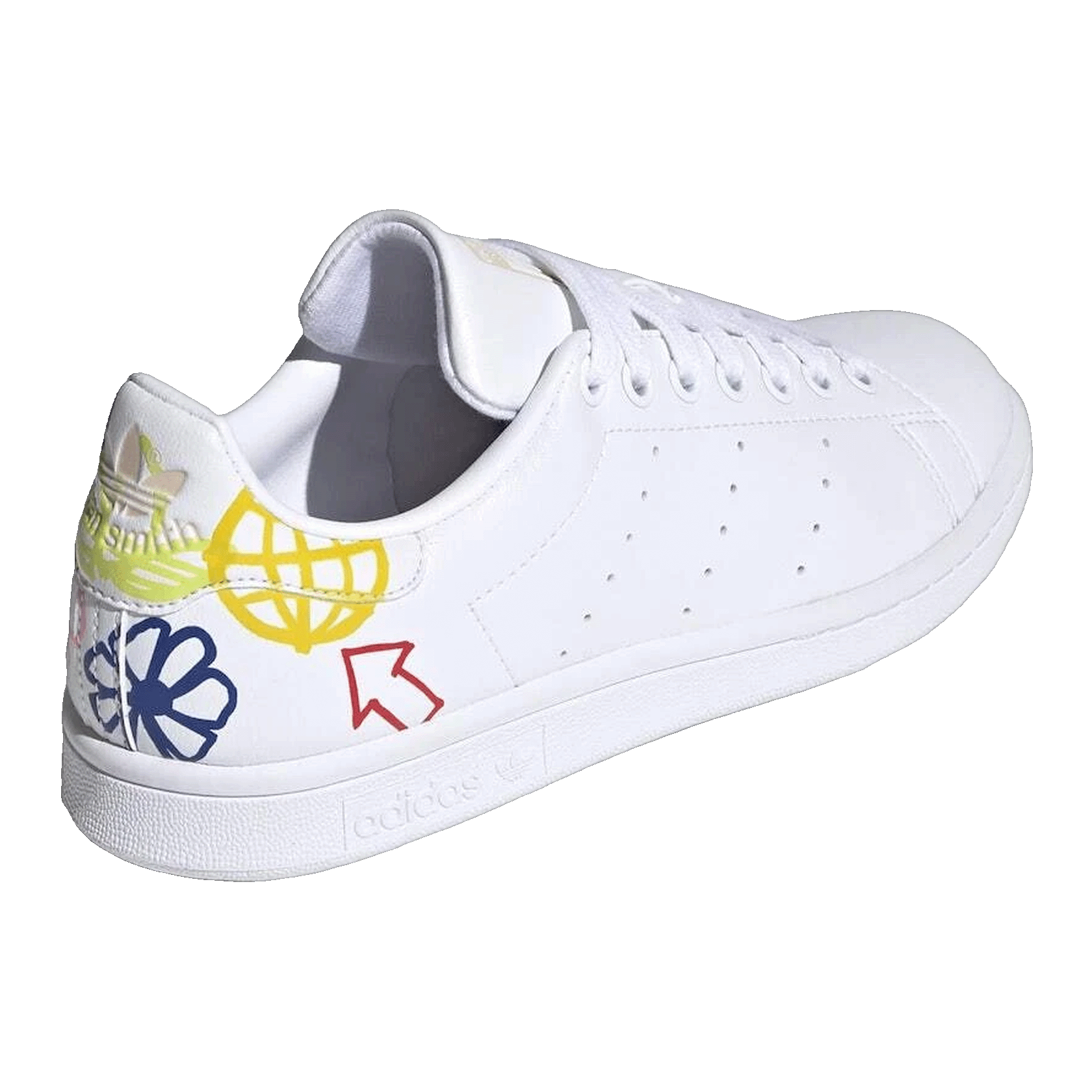 adidas Stan Smith White Doodle (W) Back FX5679