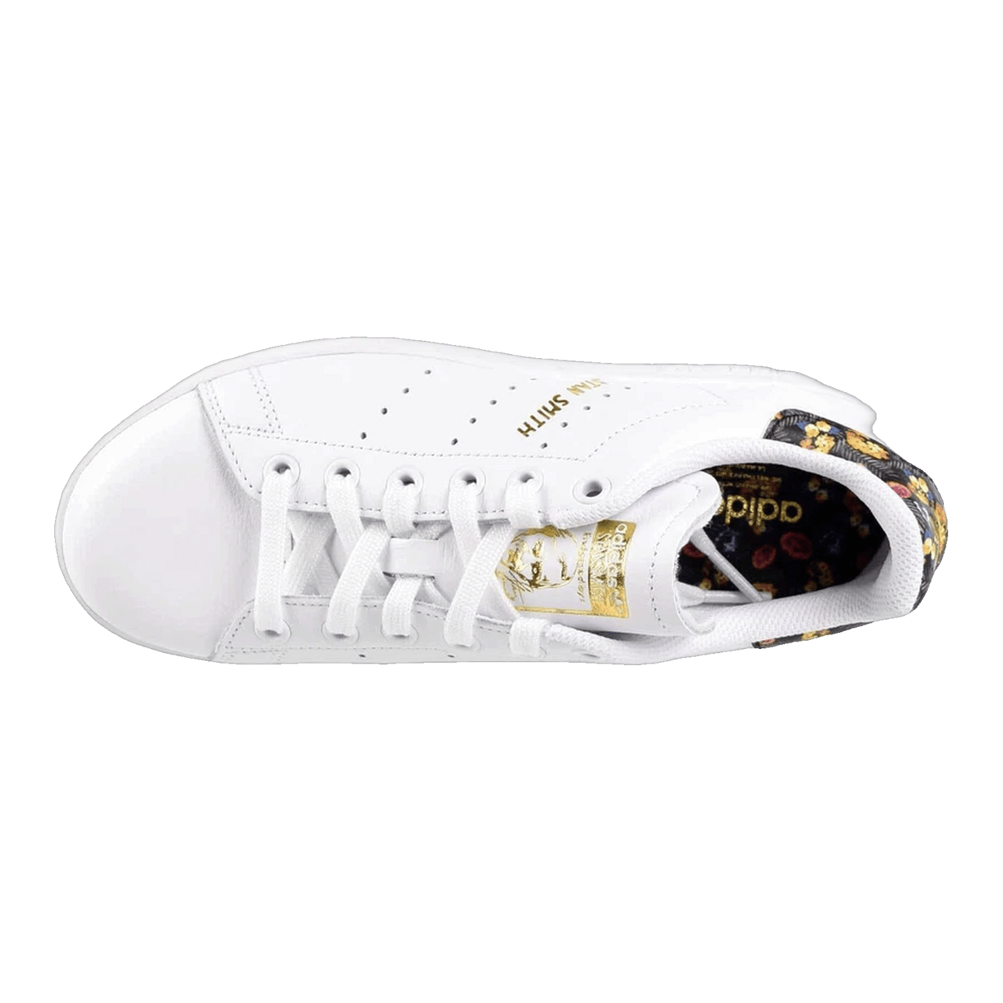 adidas Stan Smith White Gold Floral (W) Oben