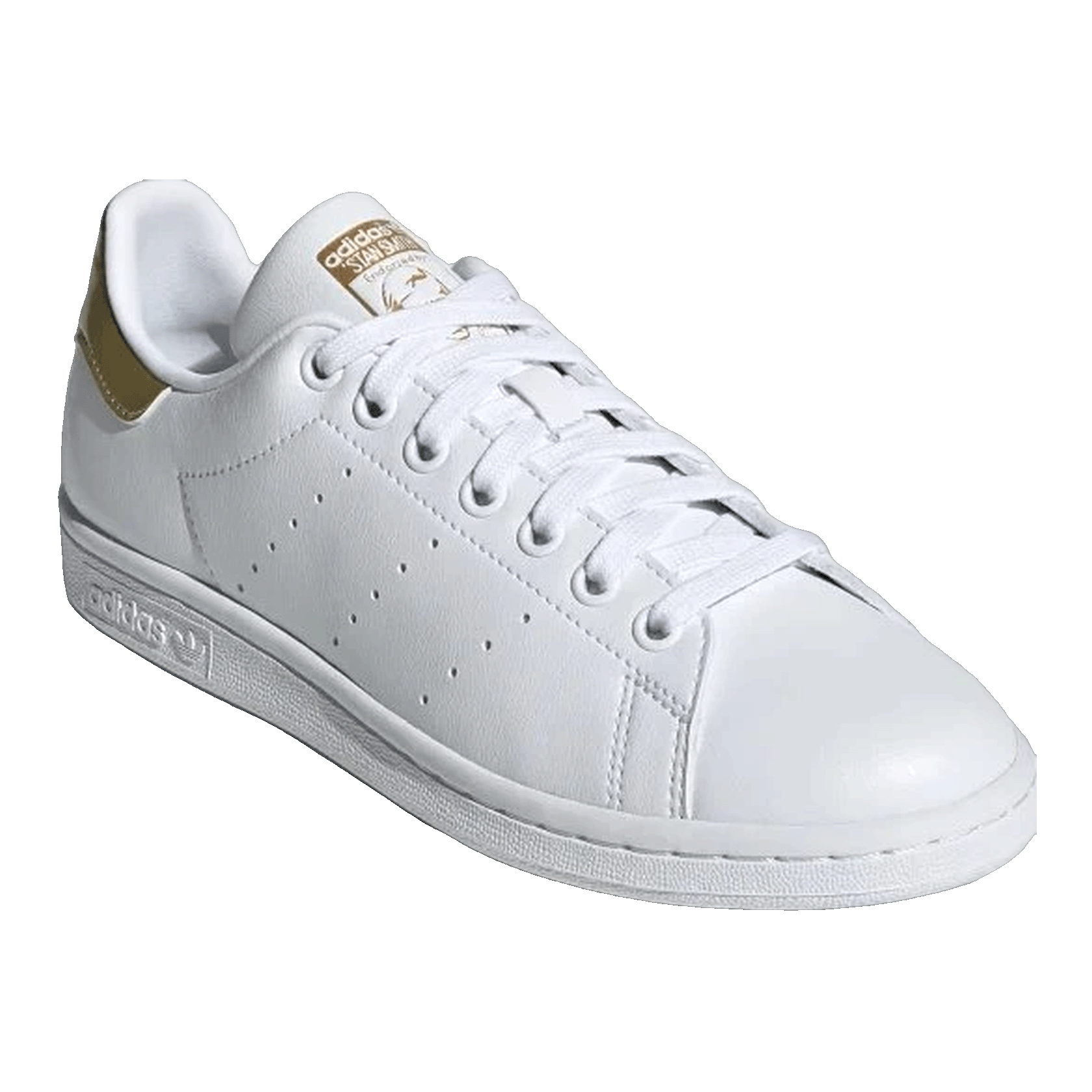 adidas Stan Smith White Gold Metallic Side G58184
