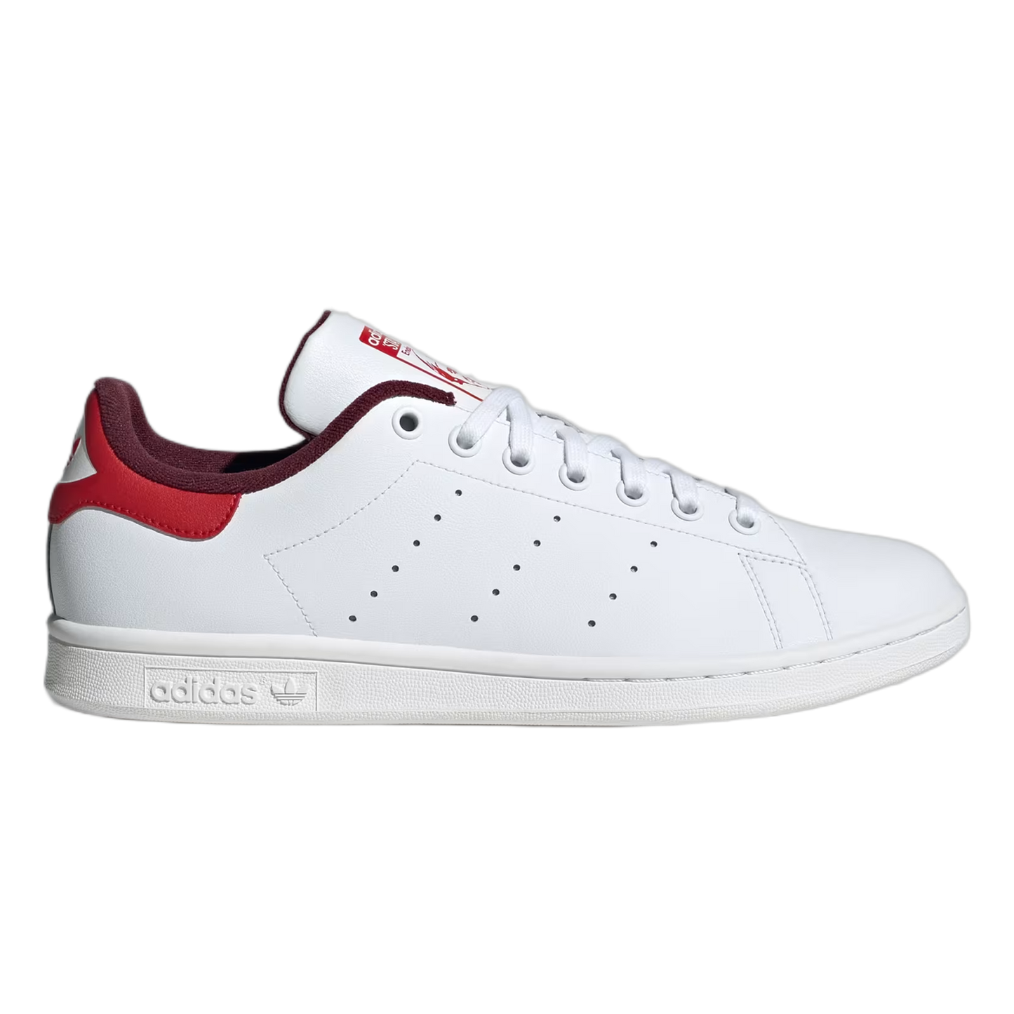 adidas Stan Smith White Maroon Better Scarlet IG1321
