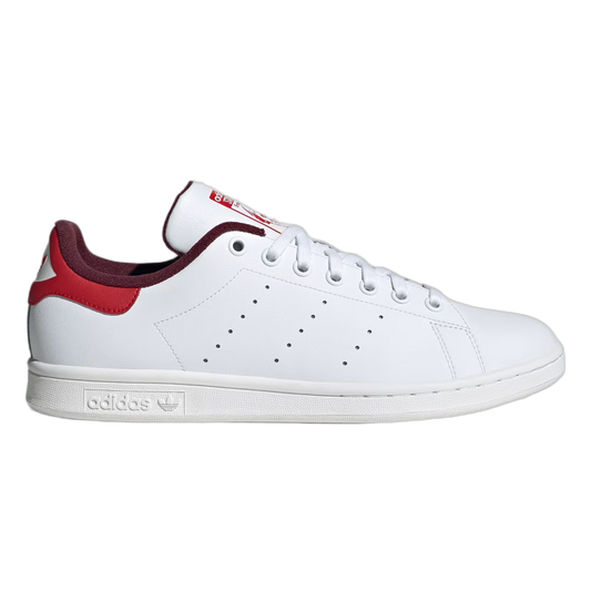 adidas Stan Smith White Maroon Better Scarlet IG1321
