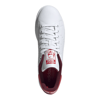 adidas Stan Smith White Maroon Better Scarlet Oben IG1321