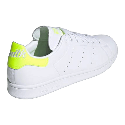 adidas Stan Smith White Neon Yellow Back