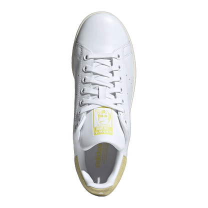 adidas Stan Smith White Powder Yellow (W) Oben
