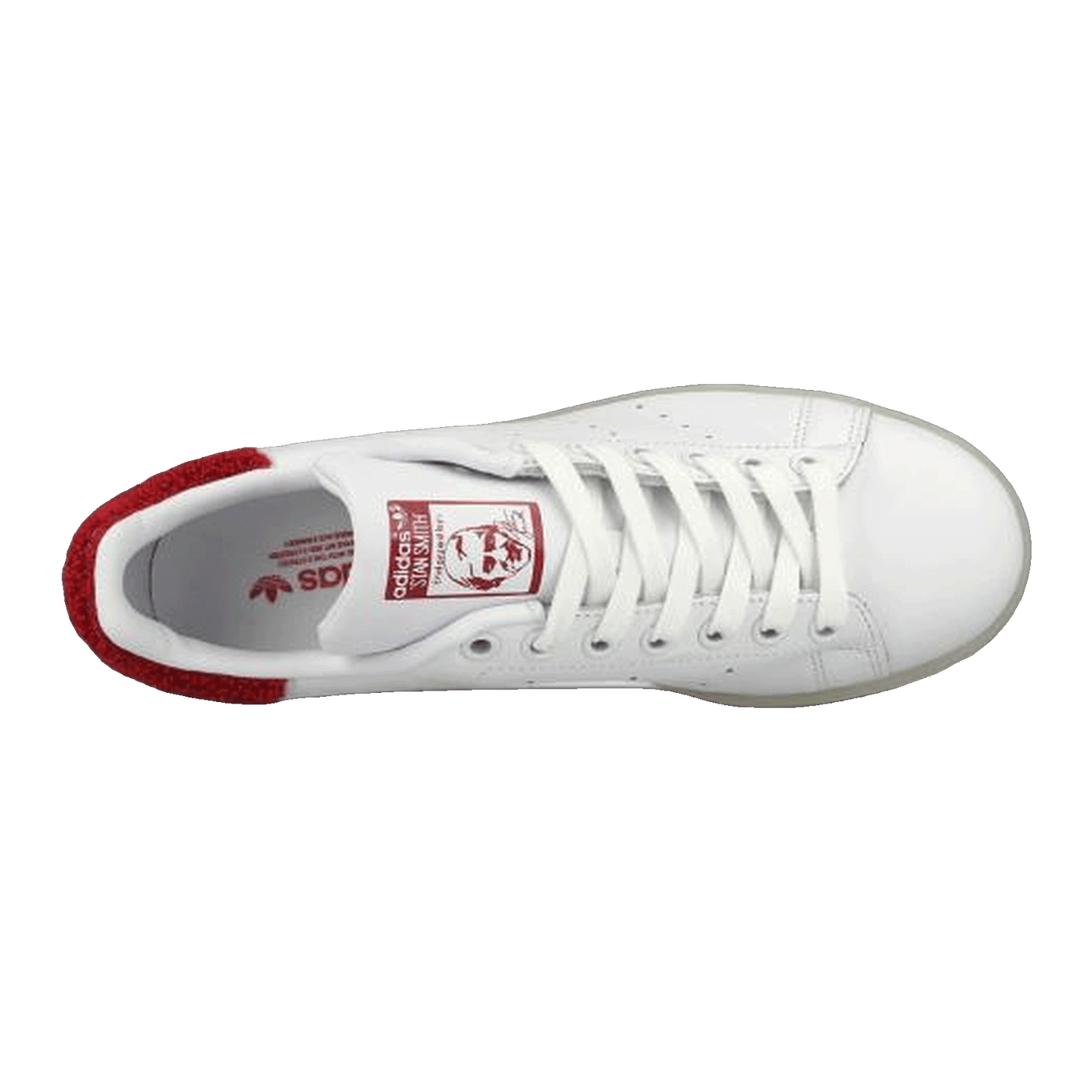 adidas Stan Smith White Red (W) Oben S32256