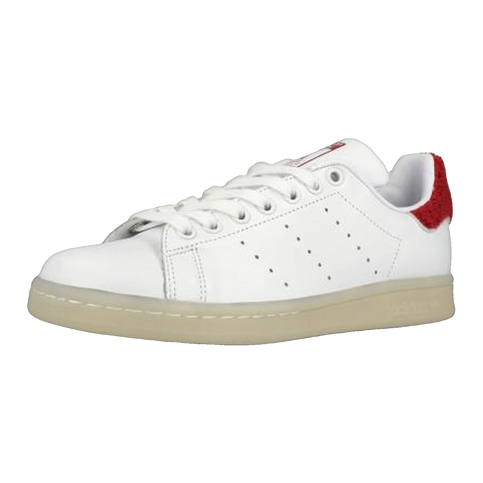 adidas Stan Smith White Red (W) Side S32256