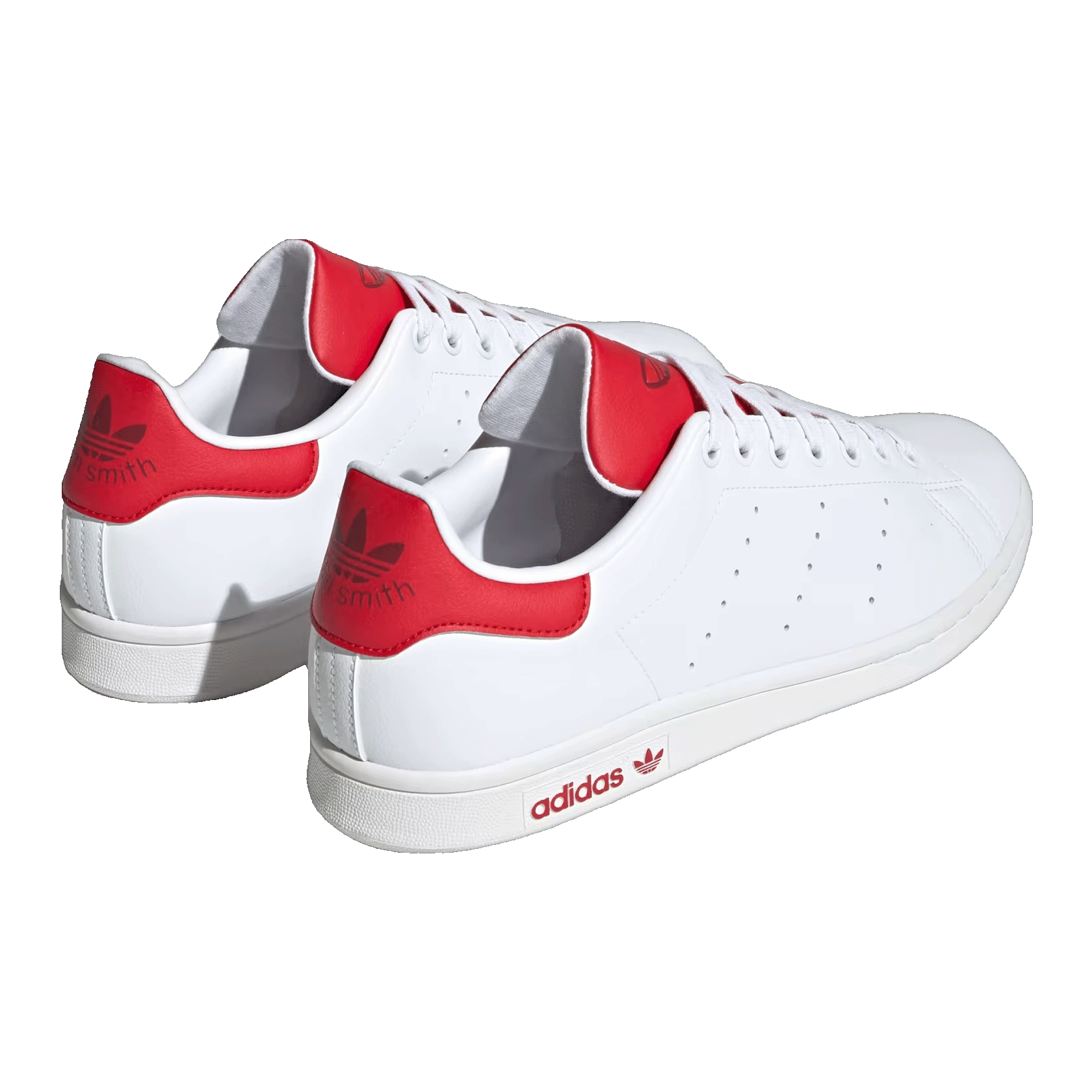 adidas Stan Smith White Scarlet Back ID1979