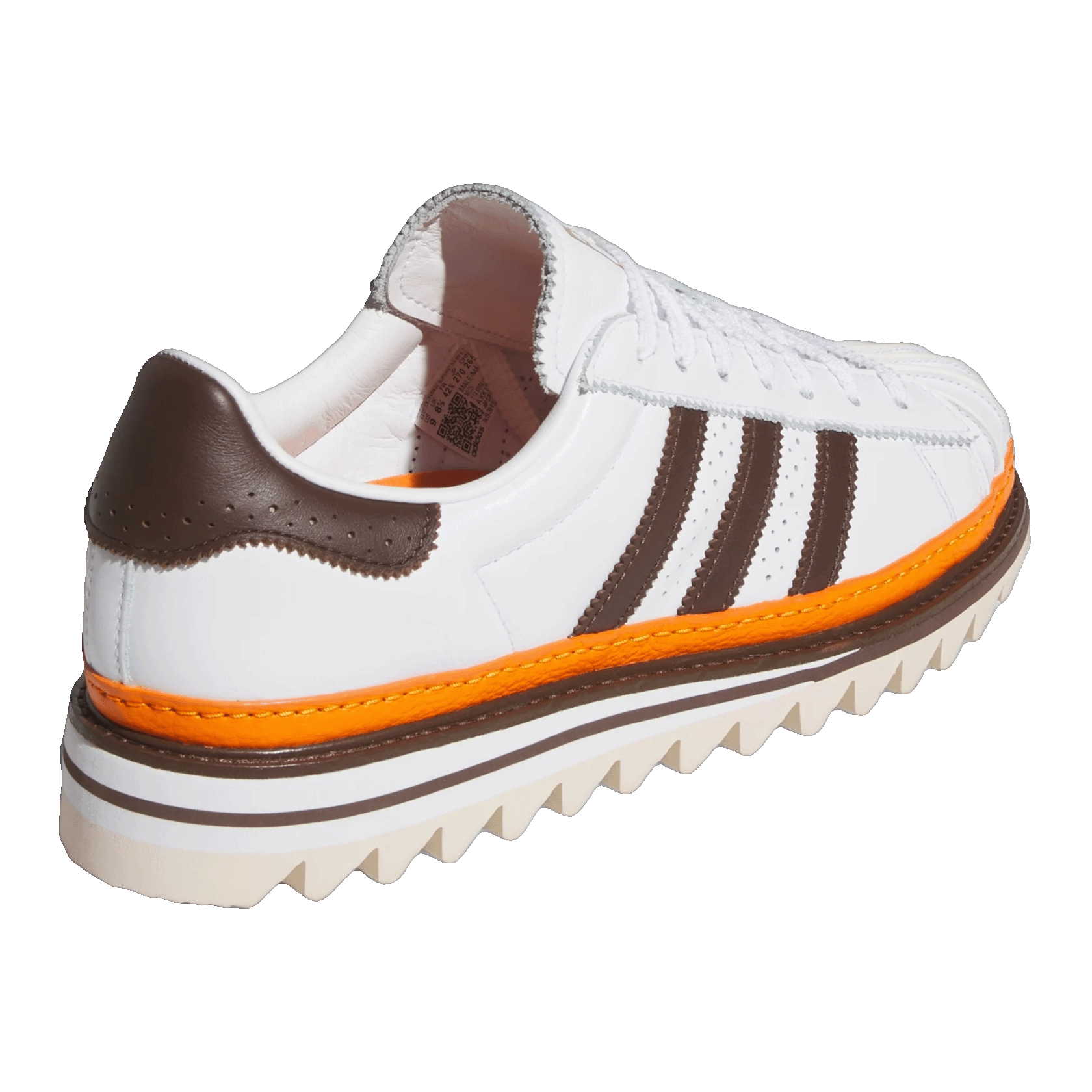 adidas Superstar CLOT by Edison Chen White Coffee Back KK1388