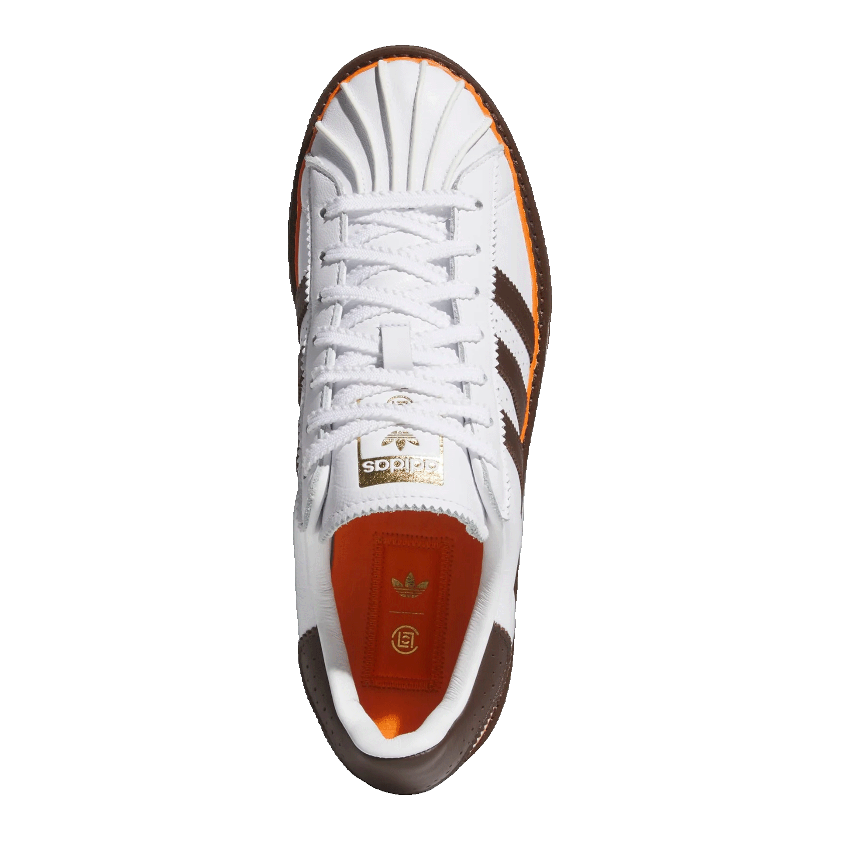 adidas Superstar CLOT by Edison Chen White Coffee Oben KK1388