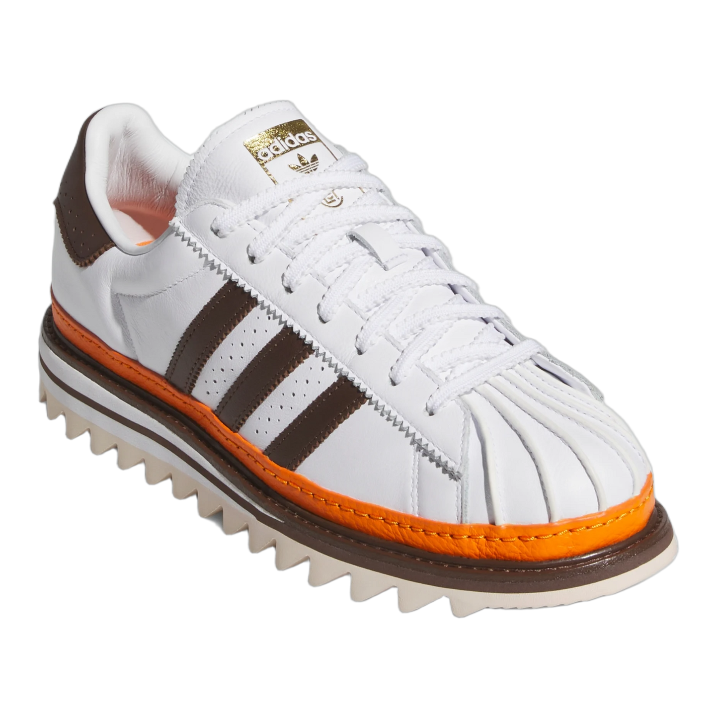 adidas Superstar CLOT by Edison Chen White Coffee Side KK1388