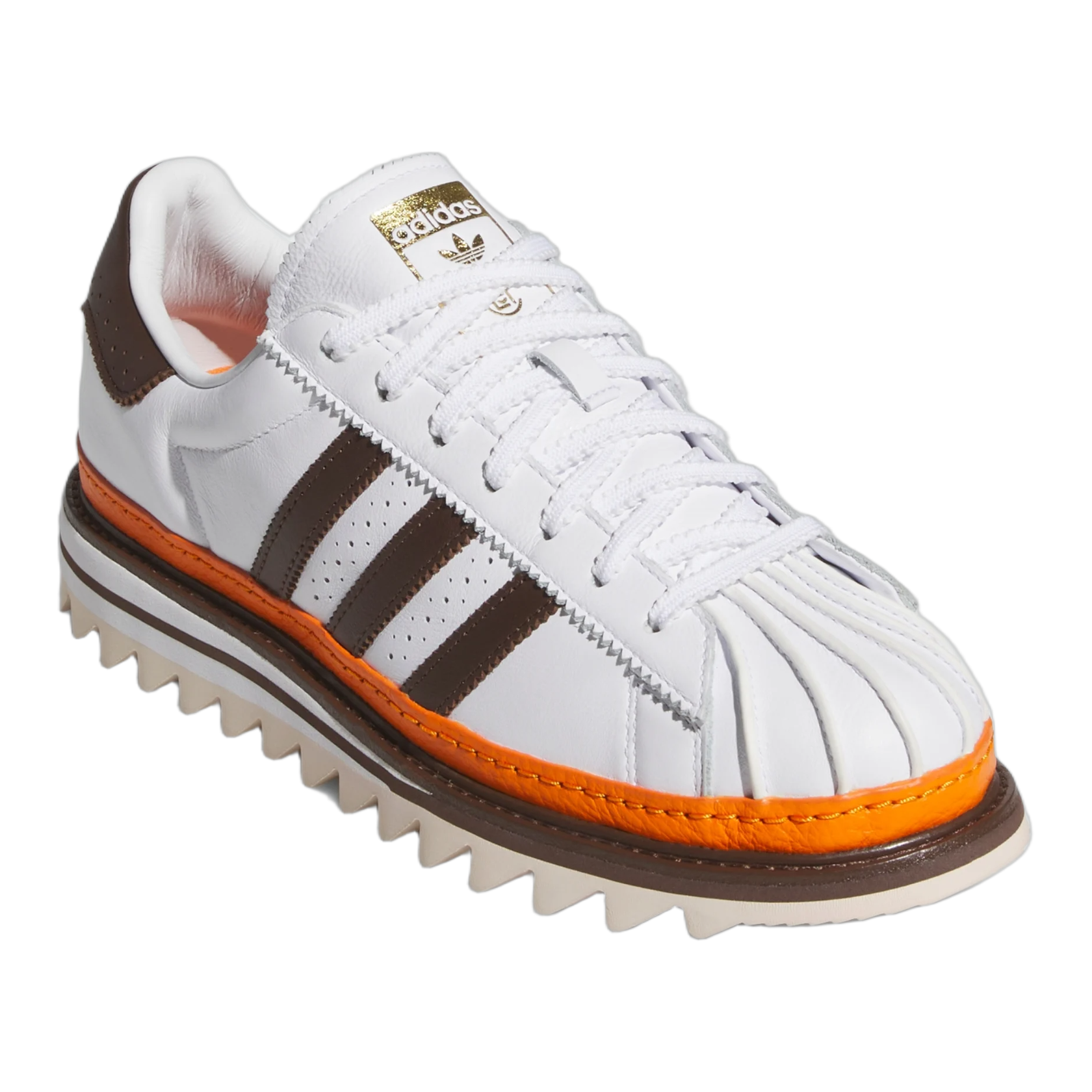 adidas Superstar CLOT by Edison Chen White Coffee Side KK1388