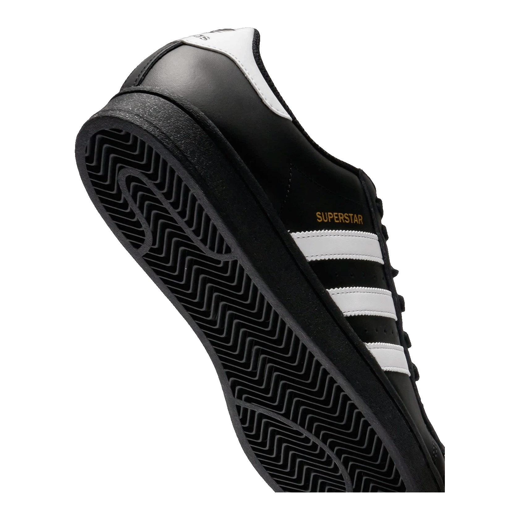adidas Superstar Core Black Cloud White Gold Sohle EG4959