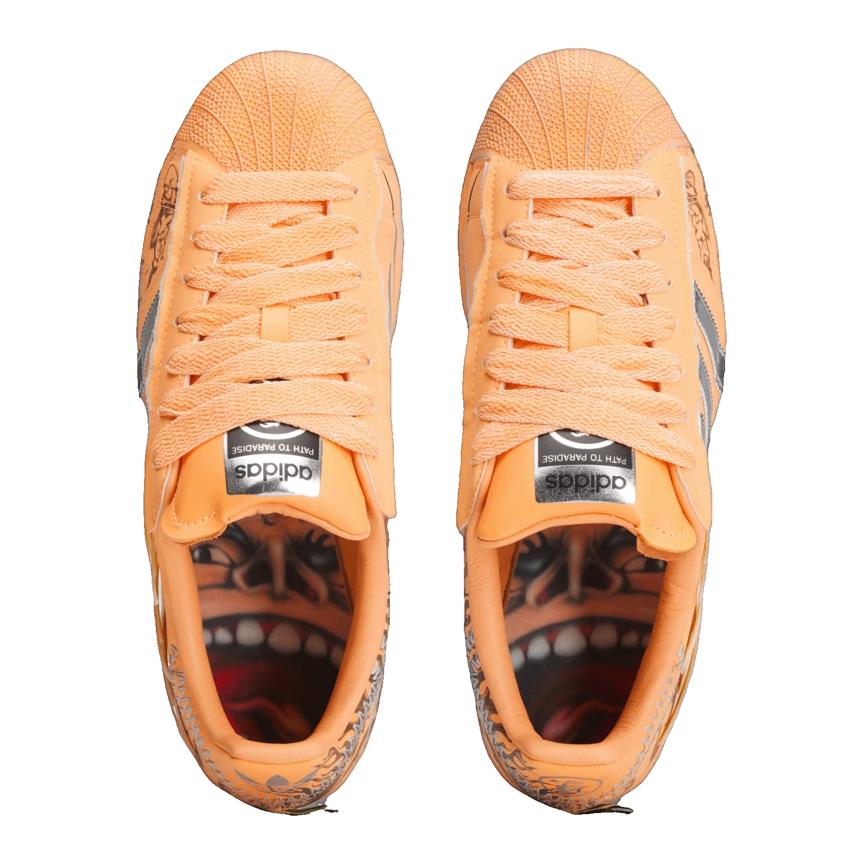 adidas Superstar Hellstar Hazy Orange Oben LA1501