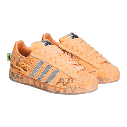 adidas Superstar Hellstar Hazy Orange Side LA1501