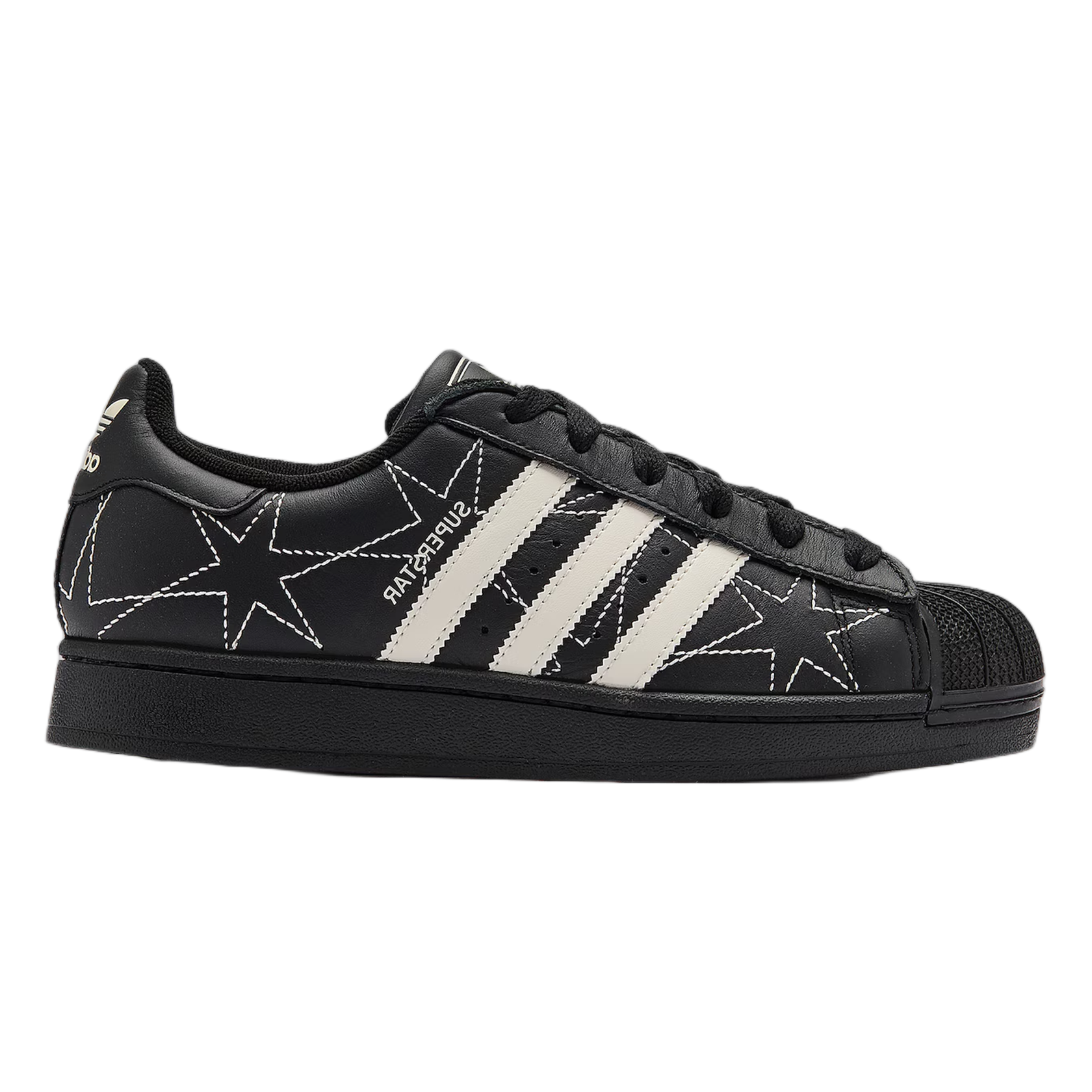 adidas Superstar II Black Cream White Stars (W) IH4124
