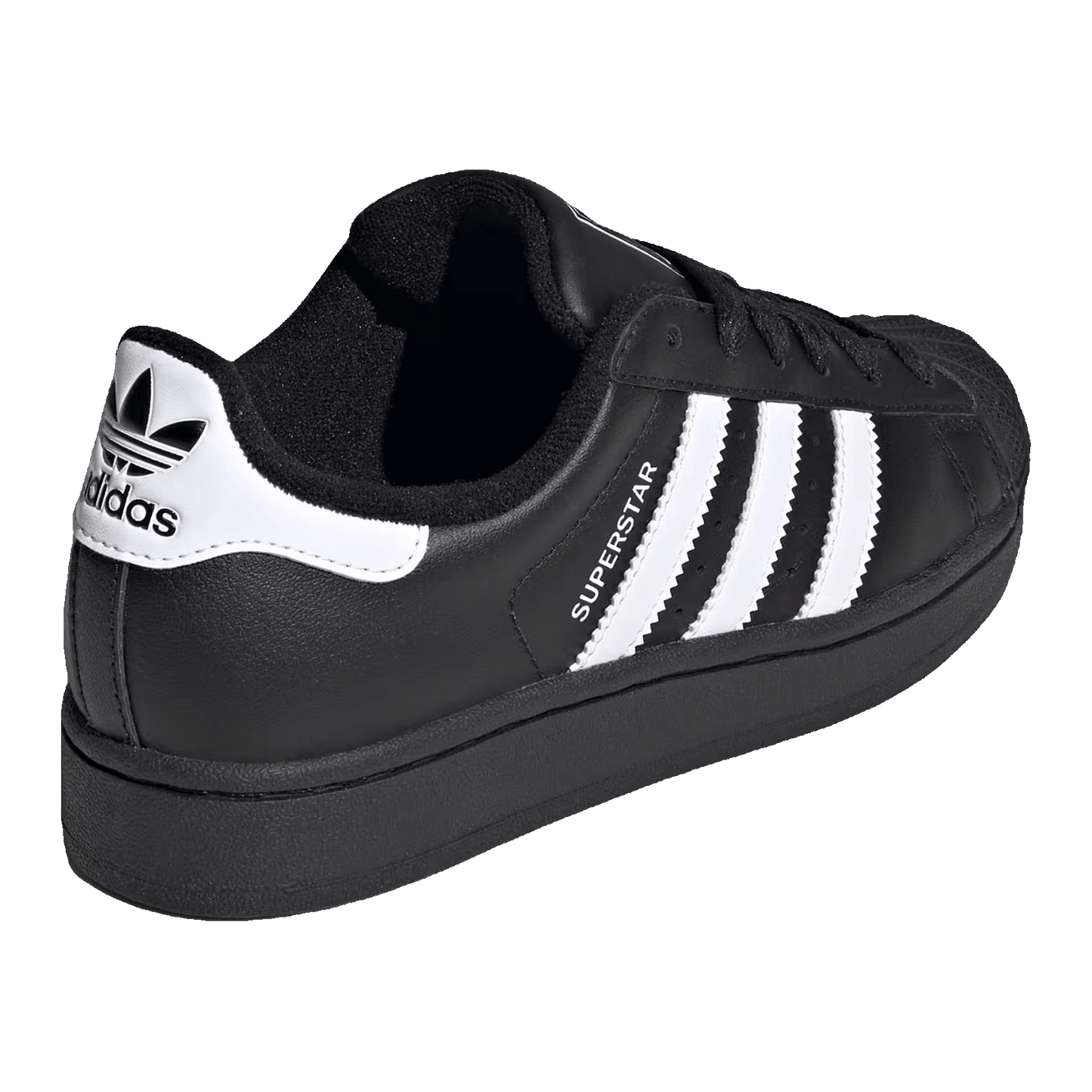adidas Superstar II Black White (GS) Back JH9977
