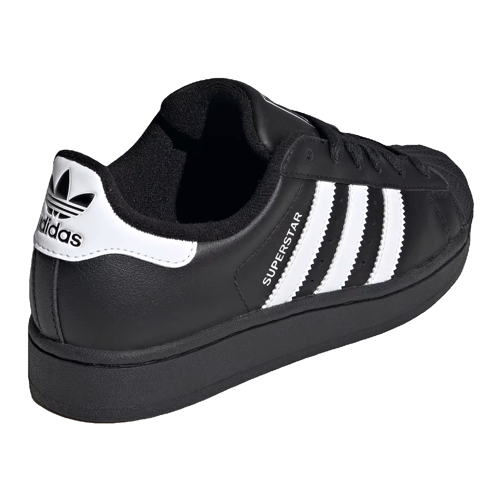 adidas Superstar II Black White (GS) Back JH9977
