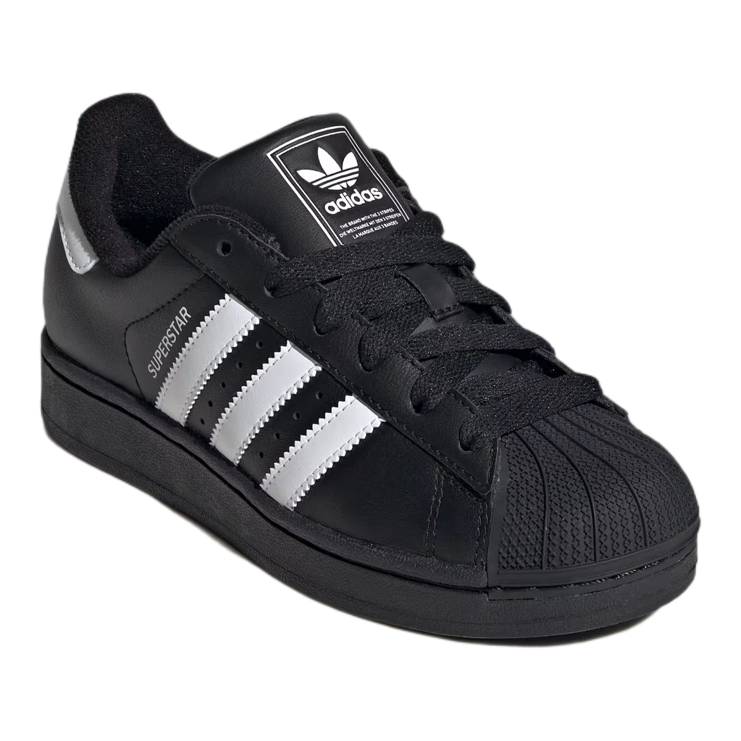adidas Superstar II Black White (GS) Side JH9977