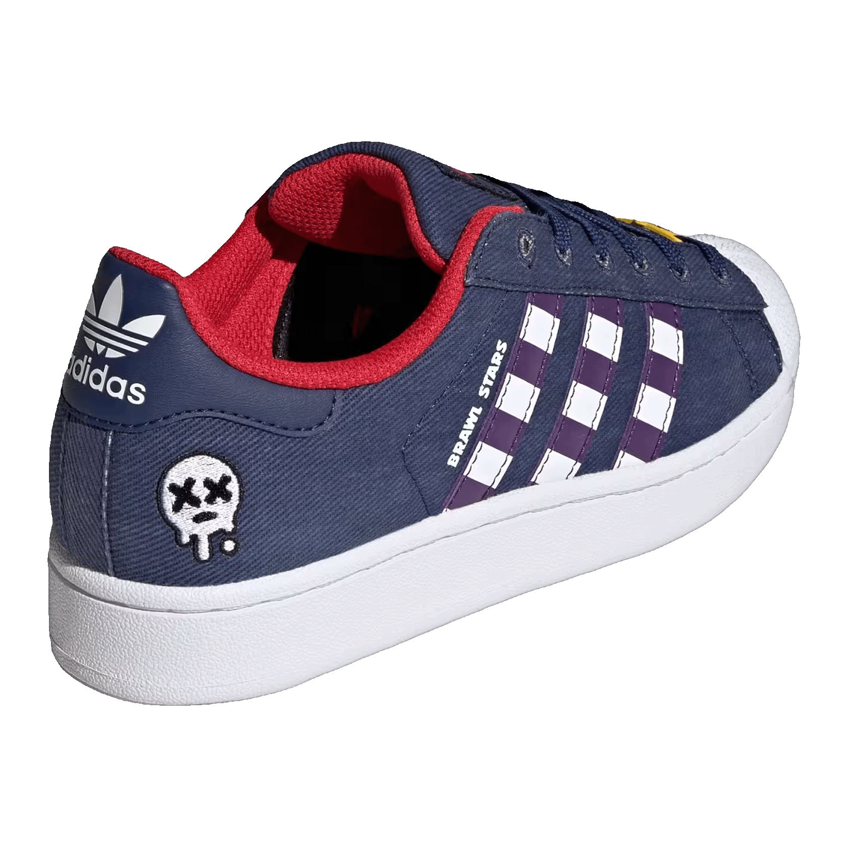adidas Superstar II Brawl Stars Dark Blue (GS) Back KK2159