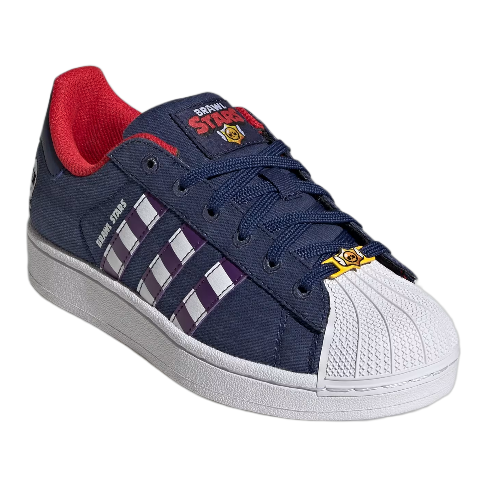adidas Superstar II Brawl Stars Dark Blue (GS) Side KK2159