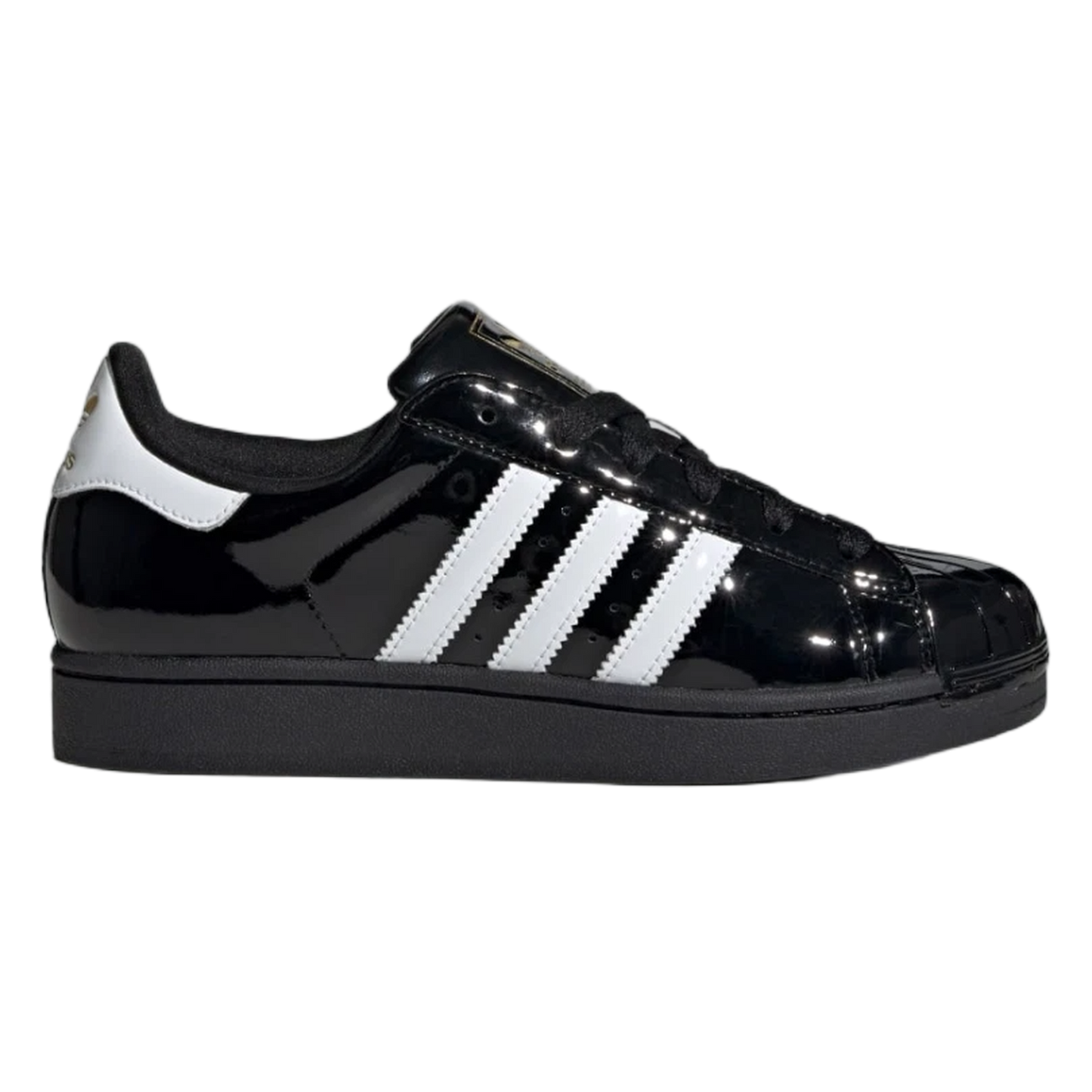 adidas Superstar II Core Black Cloud White Gold Metallic (W) JS4009