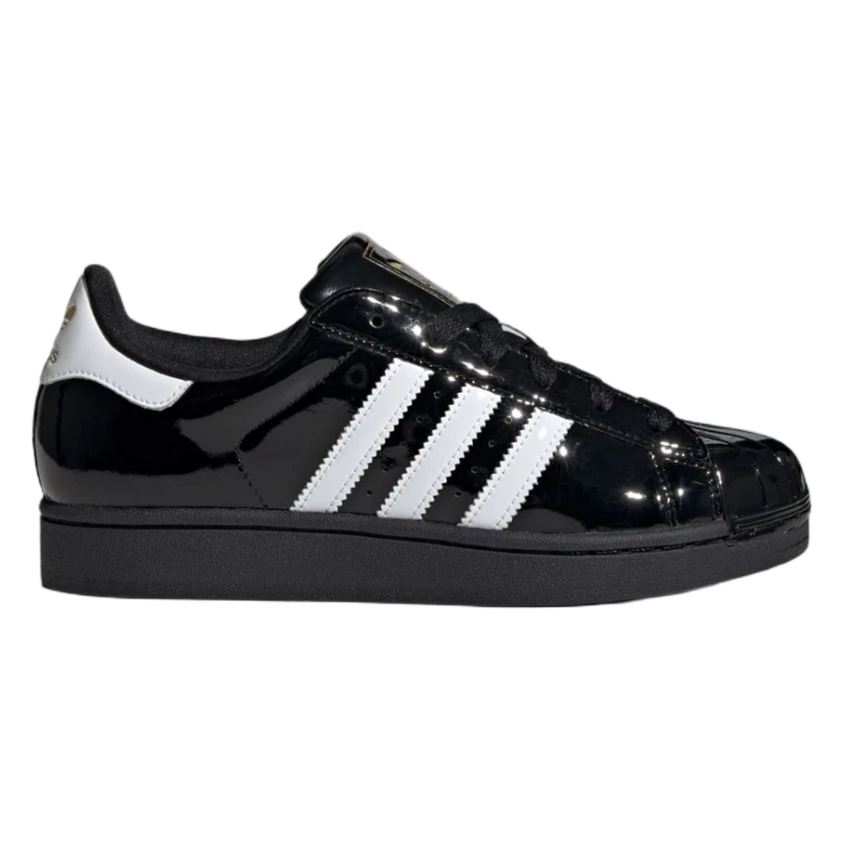 adidas Superstar II Core Black Cloud White Gold Metallic (W) JS4009