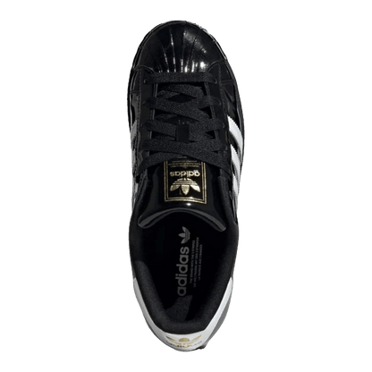 adidas Superstar II Core Black Cloud White Gold Metallic (W) Oben JS4009