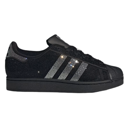 adidas Superstar II Rhinestone Black Silver (W) IH4200