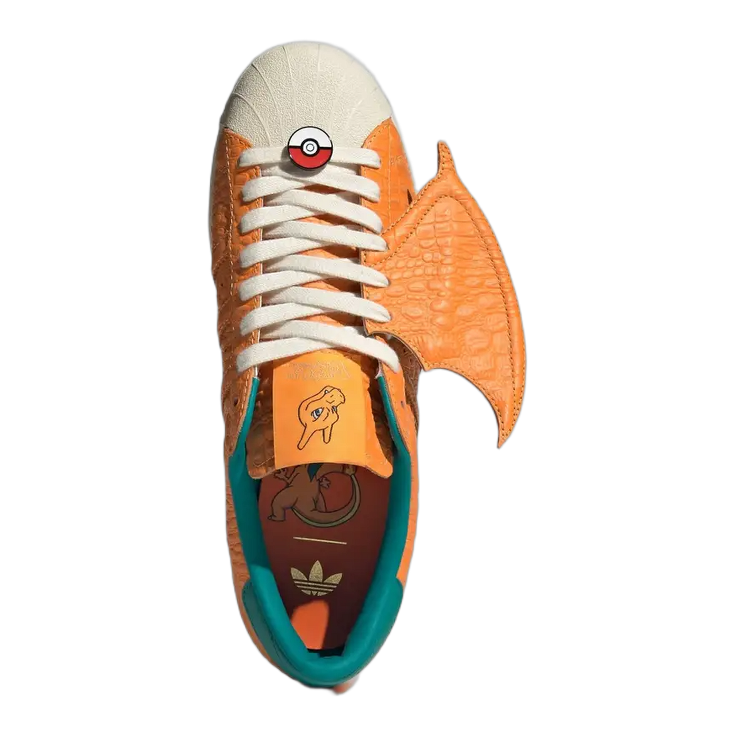 adidas Superstar Pokémon Charizard Oben