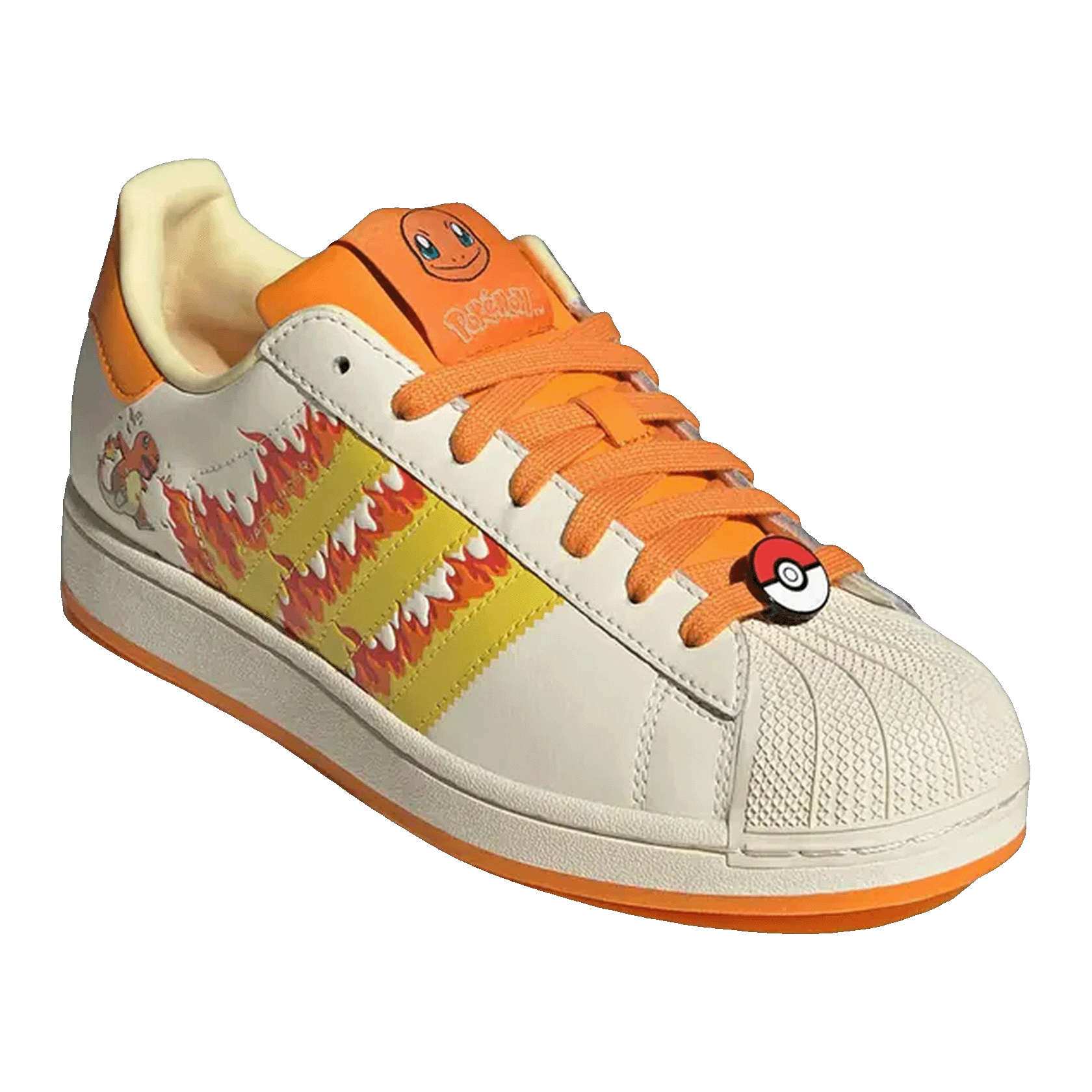 adidas Superstar Pokémon Charmander Side KI2855