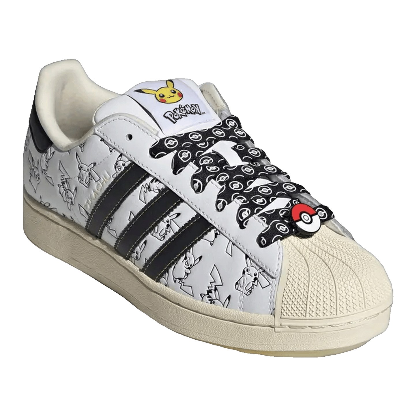 adidas Superstar Pokémon Pikachu White Side KI2857