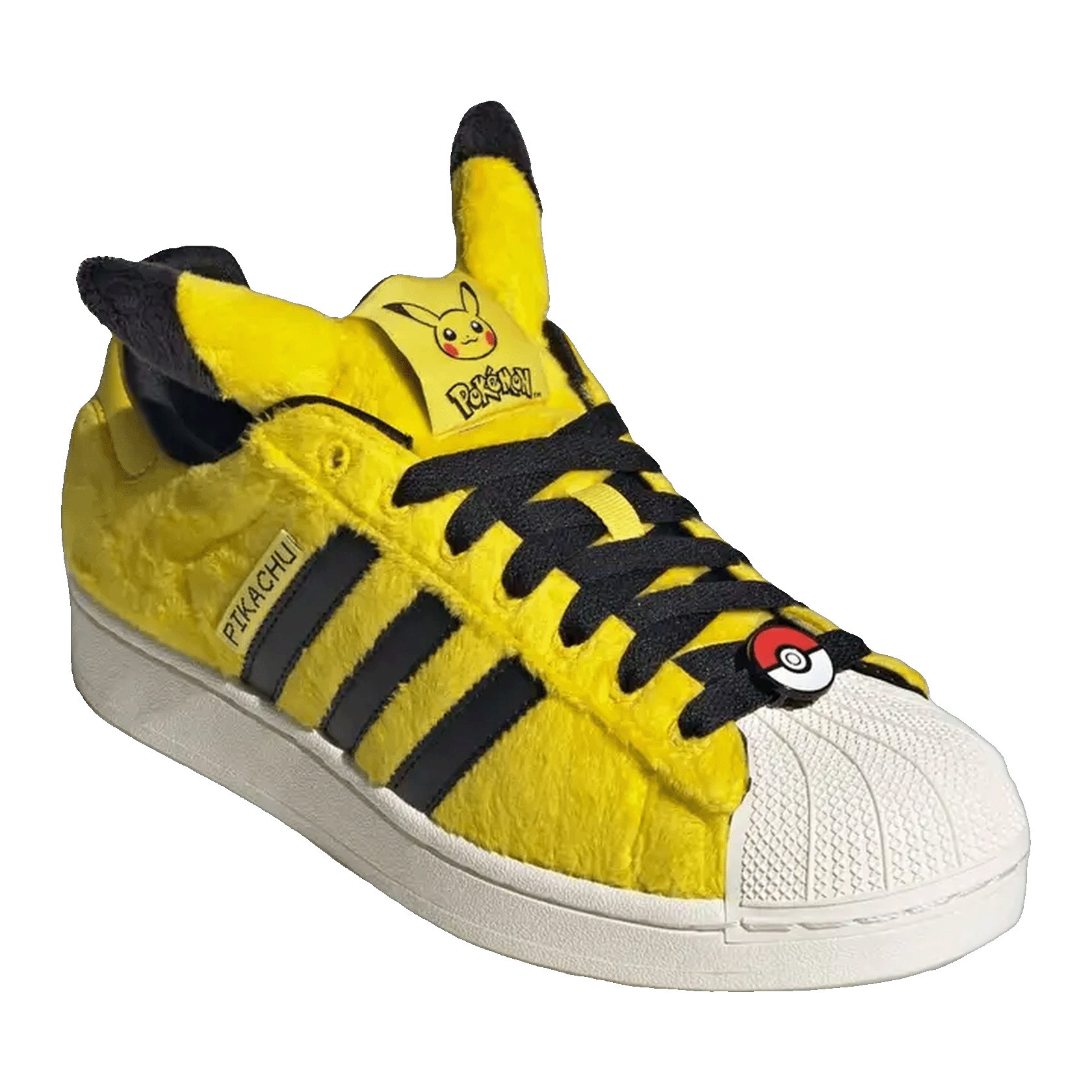 adidas Superstar Pokémon Pikachu Yellow Side KI2858