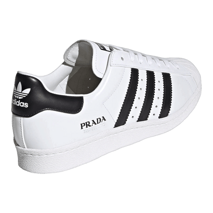 adidas Superstar Prada White Black Back FW6680/2EG321-3L97-F0E5W