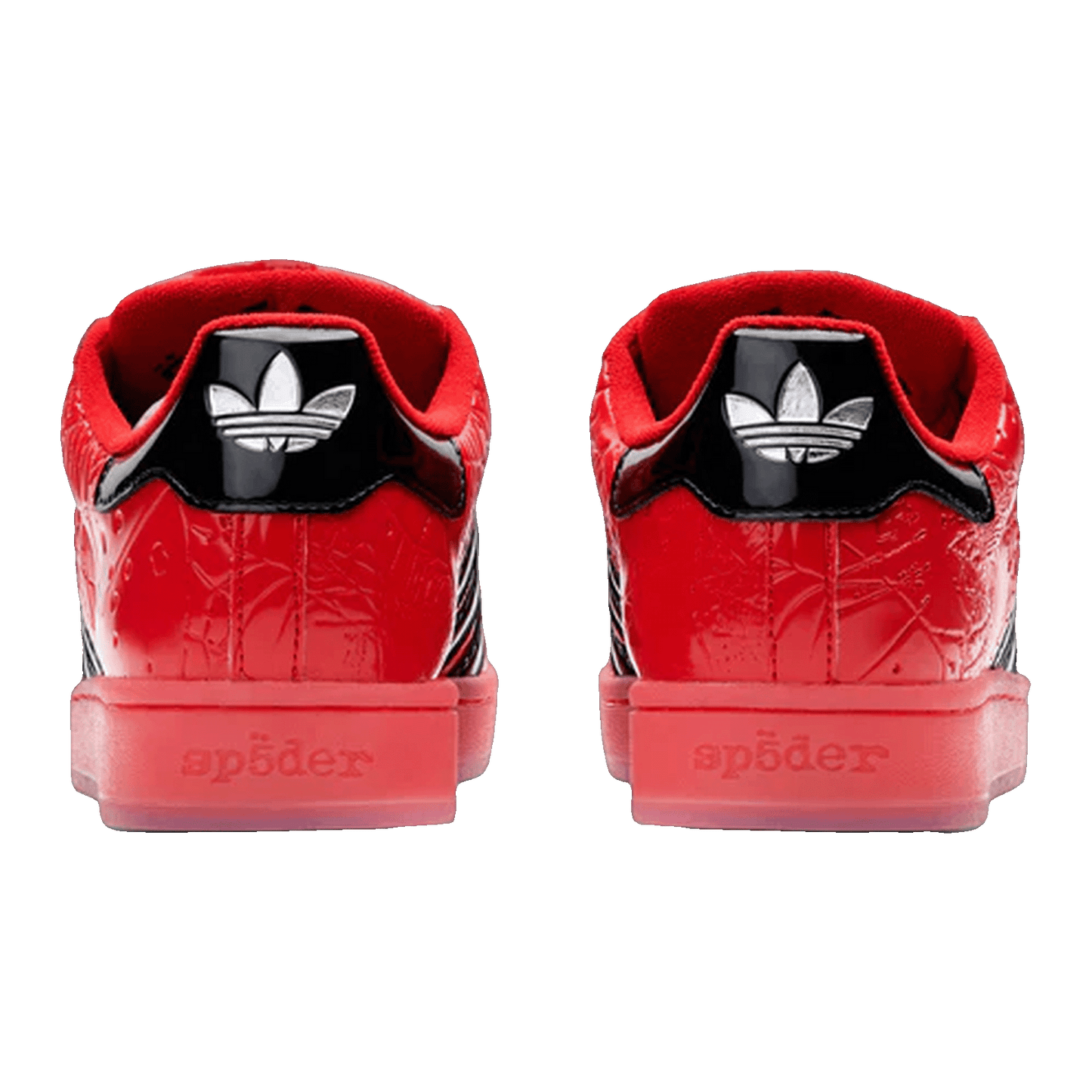 adidas Superstar Sp5der Red Black Back KJ7005