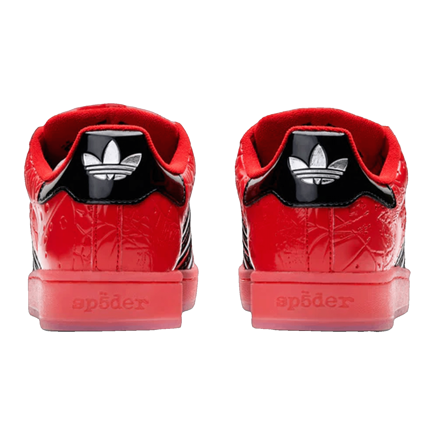 adidas Superstar Sp5der Red Black Back KJ7005