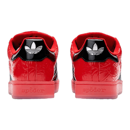 adidas Superstar Sp5der Red Black Back KJ7005