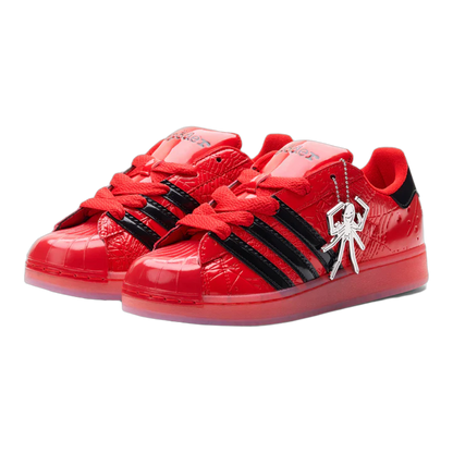 adidas Superstar Sp5der Red Black Side KJ7005
