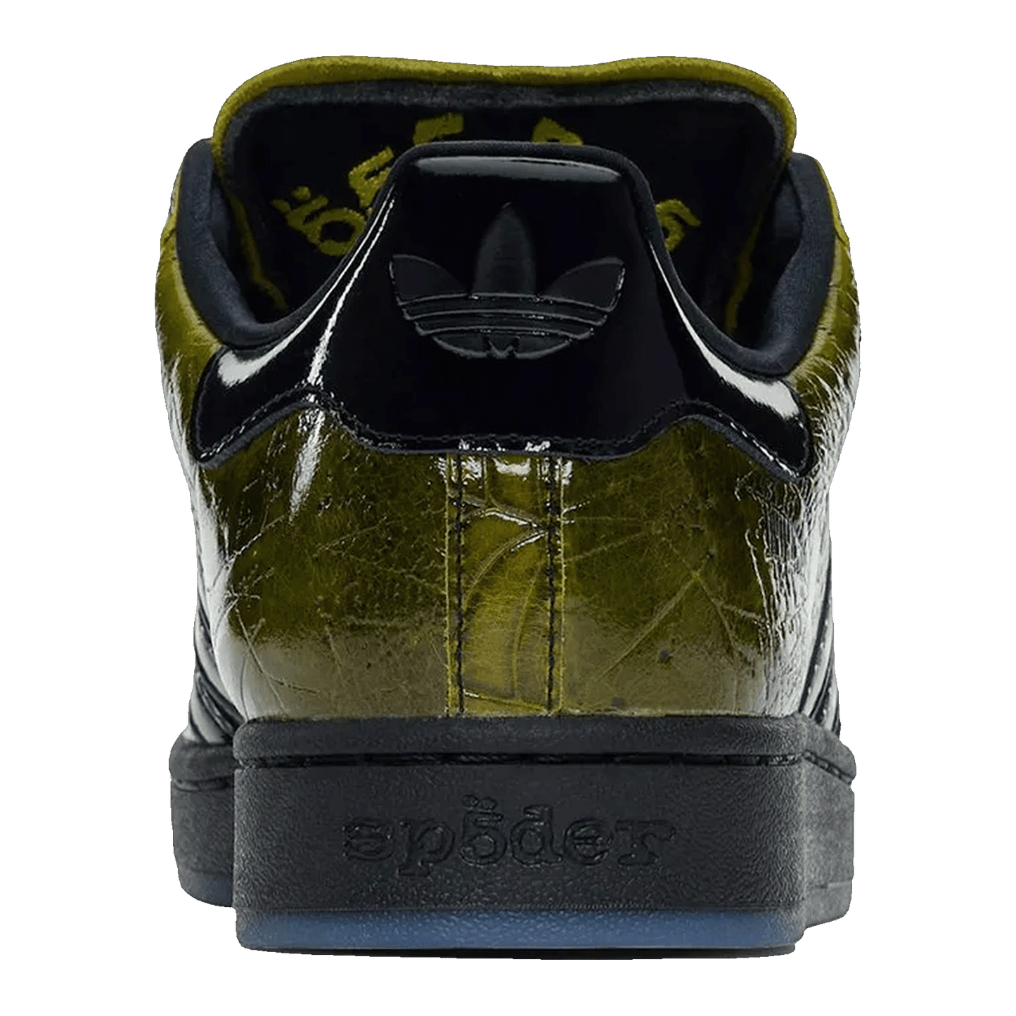 adidas Superstar Sp5der Yellow Black Back KJ9463
