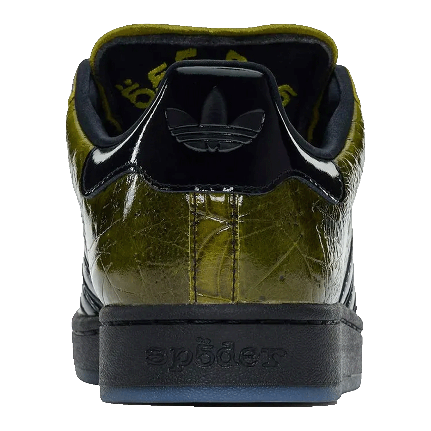 adidas Superstar Sp5der Yellow Black Back KJ9463