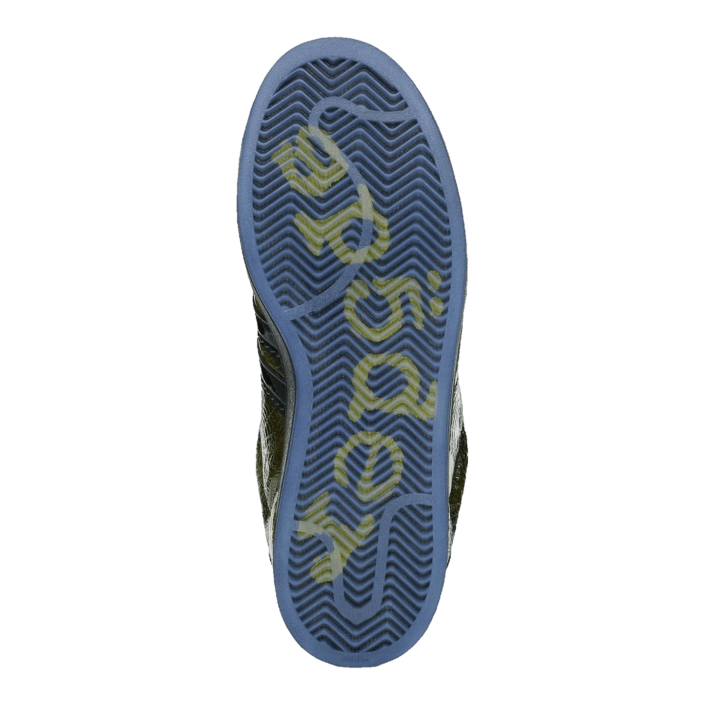 adidas Superstar Sp5der Yellow Black Sohle KJ9463