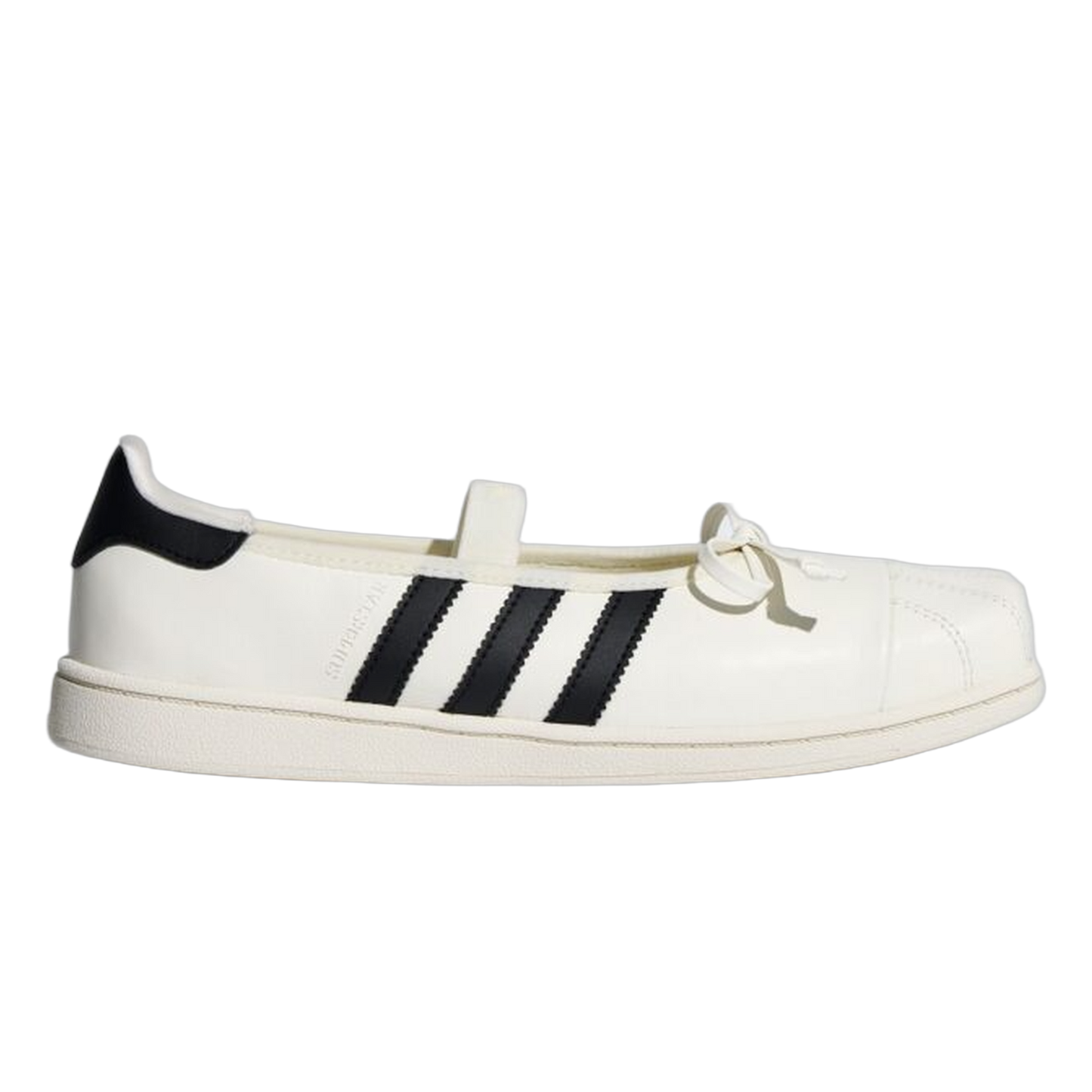 adidas Superstar Square Toe Ballet JENNIE Black Offf White (W) LB3787