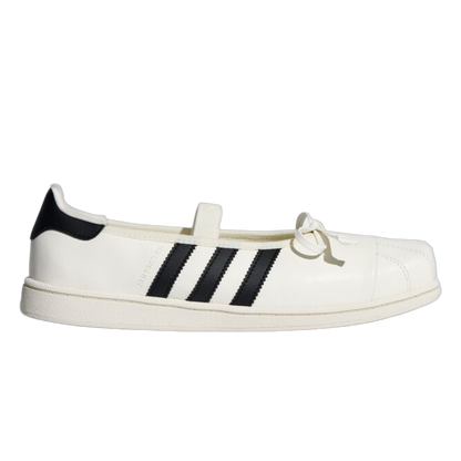 adidas Superstar Square Toe Ballet JENNIE Black Offf White (W) LB3787