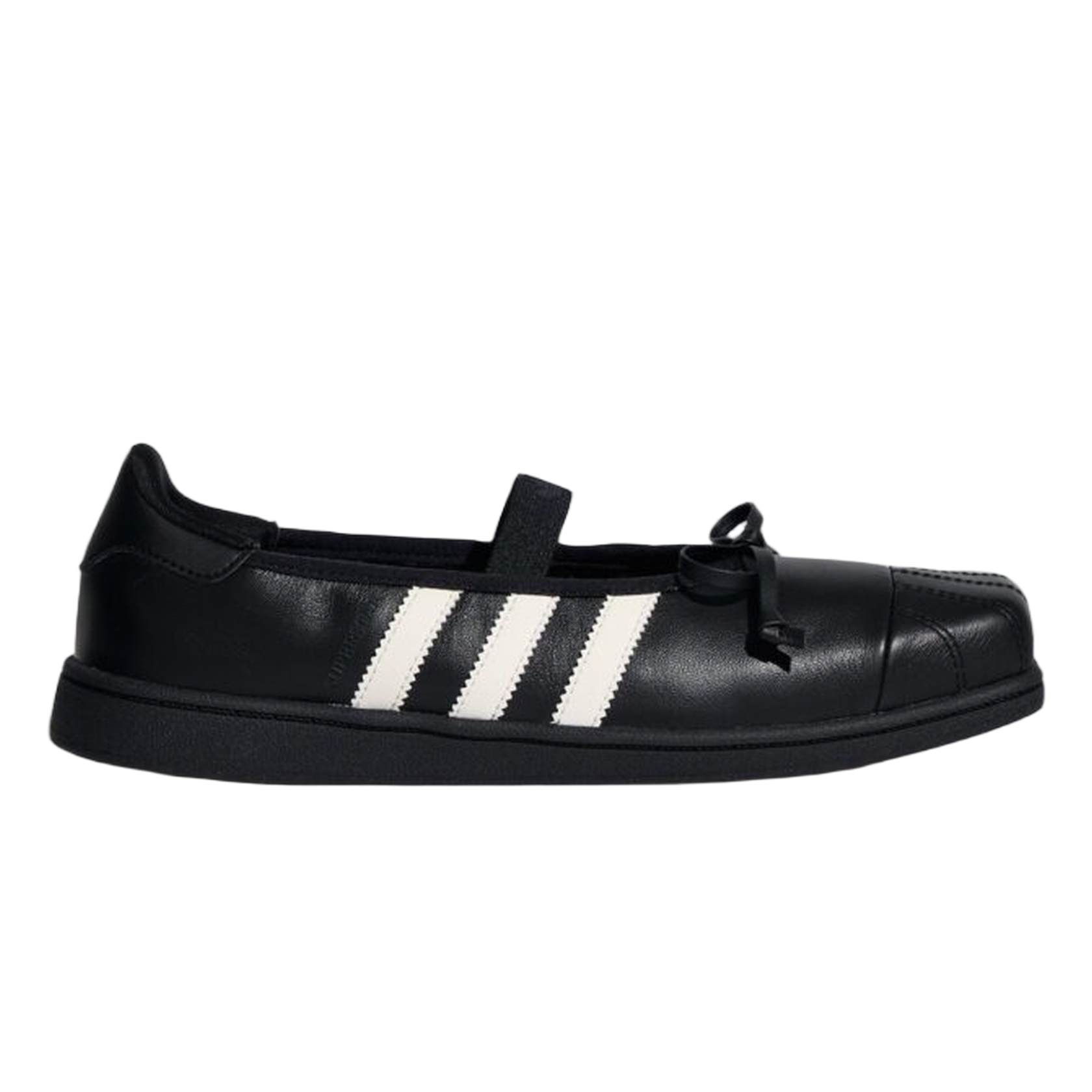 adidas Superstar Square Toe Ballet JENNIE Off White Black (W) LB3786