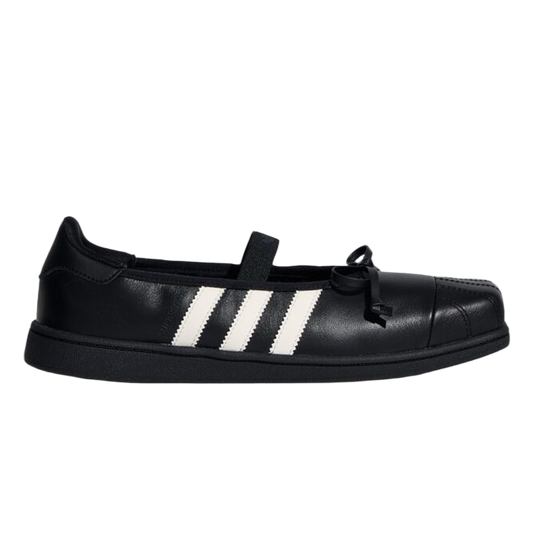 adidas Superstar Square Toe Ballet JENNIE Off White Black (W) LB3786