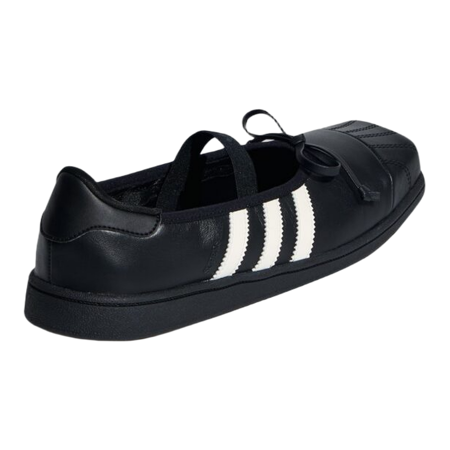 adidas Superstar Square Toe Ballet JENNIE Off White Black (W) Back LB3786