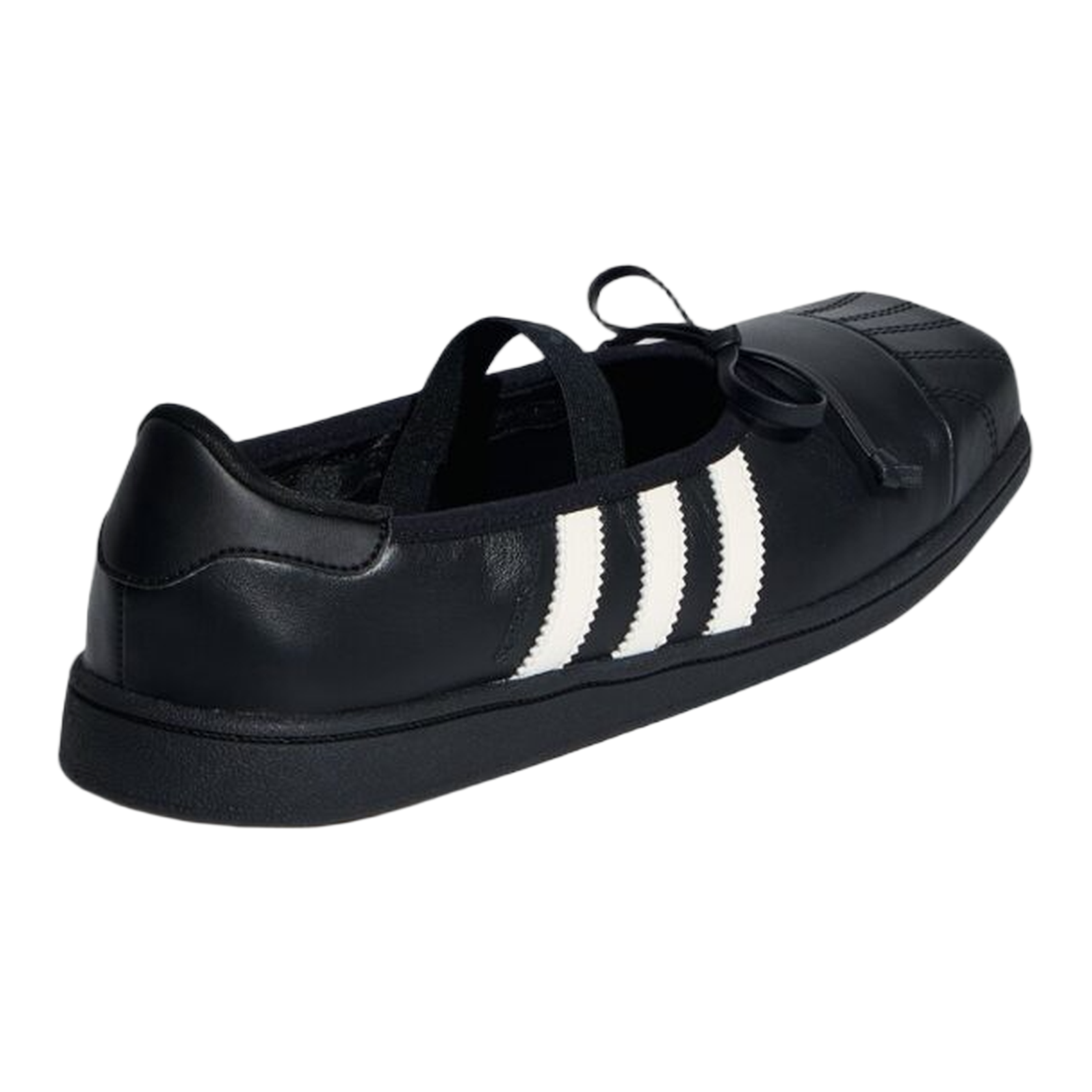 adidas Superstar Square Toe Ballet JENNIE Off White Black (W) Back LB3786