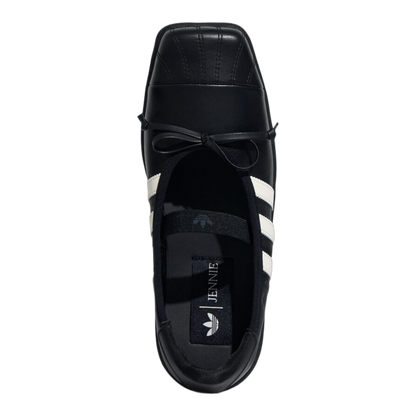 adidas Superstar Square Toe Ballet JENNIE Off White Black (W) Oben LB3786