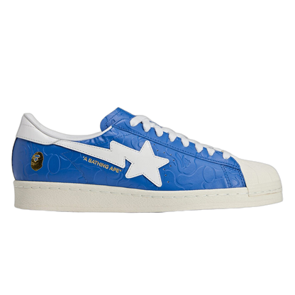 adidas Superstar Vintage Bape Blue White JR2702