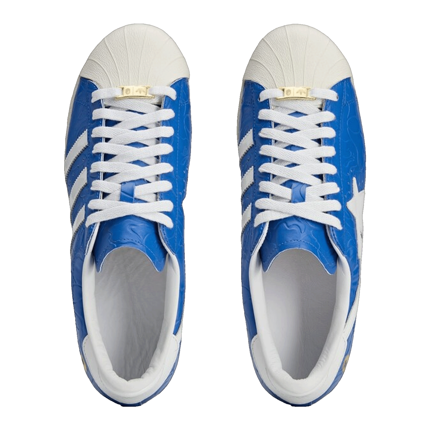adidas Superstar Vintage Bape Blue White Oben JR2702