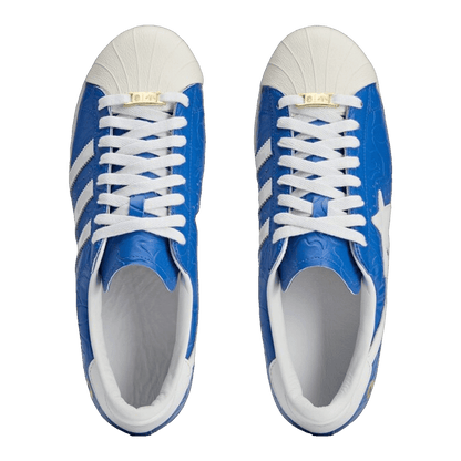 adidas Superstar Vintage Bape Blue White Oben JR2702
